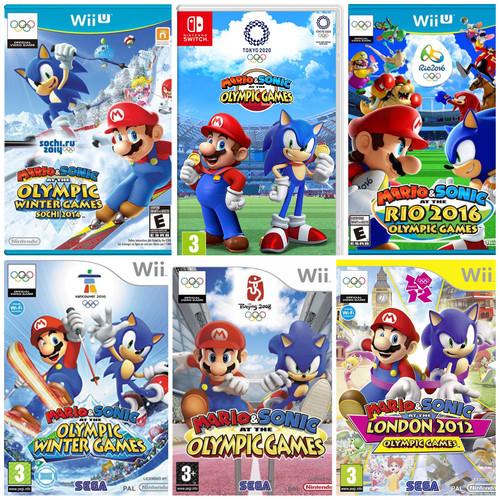Mario sonic giochi olimpici - &,