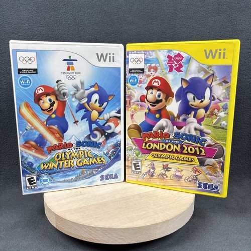 Nintendo wii mario sonic - wii, &