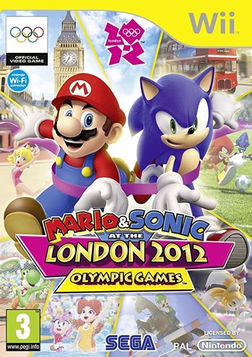 Mario sonic the london - sonic,